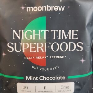 Moonbrew Mint Chocolate Night Time Superfoods